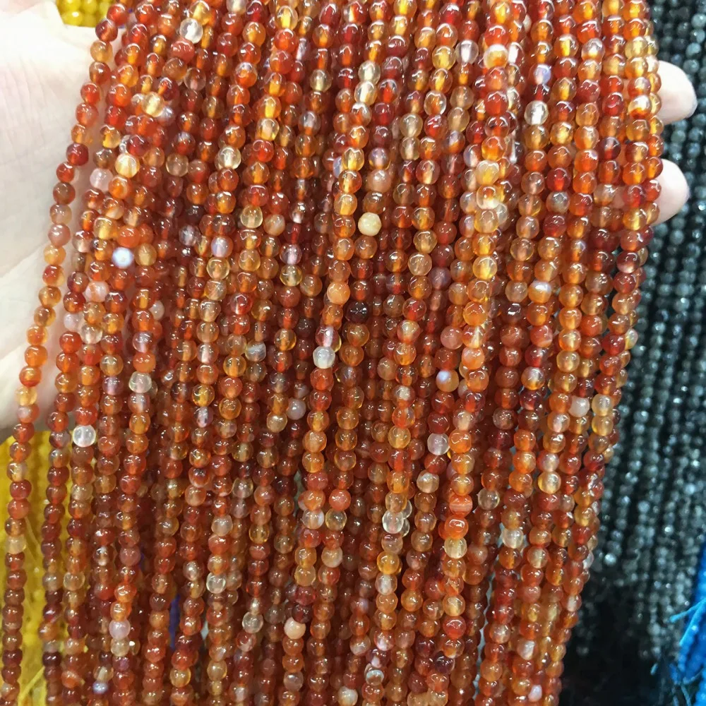 Natural-Agated-Stone-Beads-Round-Section-Loose-Agates-4-MM-Small-Beads-for-DIY-Jewelry-making