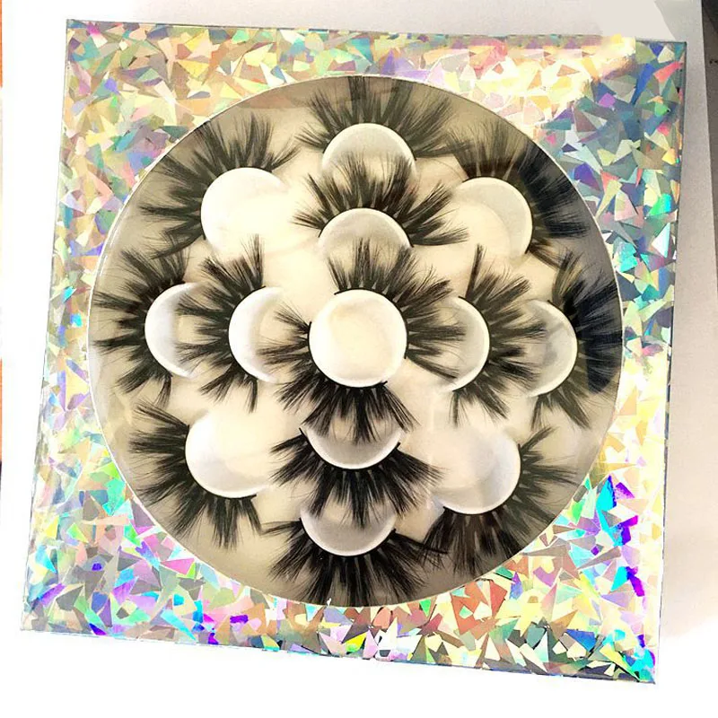 7 Pairs Lotus Plate 3D Faux Mink Lashes Split Thick Natural Long False Eyelashes Volume Fake Lashes Makeup Extension Eyelash 7 Pairs Lotus Plate 3D Faux Mink Lashes Split Thick Natural Long False Eyelashes Volume Fake Lashes Makeup Extension Eyelash