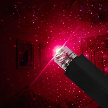 

LED car star ceiling Ambient lights ceiling lights for romantic USB galaxy lamp Adjustable decorative lamp multiple light effect
