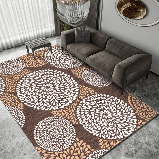 Velvet Carpets 80x160cm Living Room Washable Non-Slip Rugs Bedroom Floor Decoration Home Decor Study Dining Room Area Door Mats P