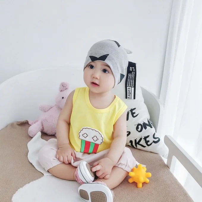 Mini Babe City/детская одежда; летние детские шорты; тонкие детские брюки с рисунком; модные брюки для младенцев