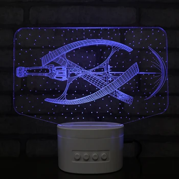 

3D Light Buletooth Speaker Led Night Light for Children Usb Lamp Battery Powered Night Light In Bedroom Customize Dropshipping