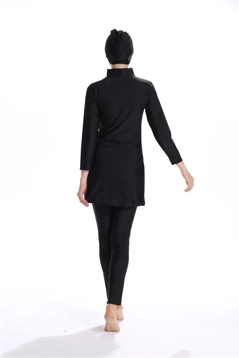 Мусульманский купальник Burkini с полным покрытием женский из 3 предметов