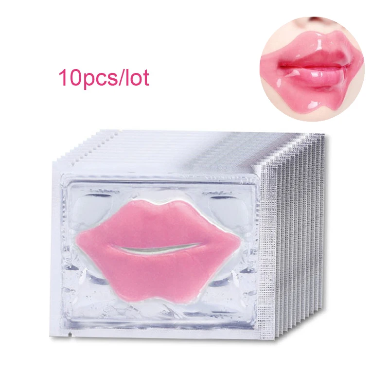 Beauty Lip Plumper Collagen Lip Mask Patches 10Pcs lip mask patches
