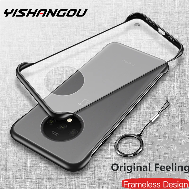 

Frameless Case For Oneplus 7T Pro 7 Pro 6T Case Ultra-thin Matte PC Shockproof Back Cover For One plus 7 Oneplus 7Pro 7 Pro Case