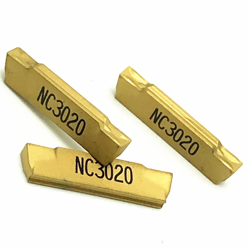 10pcs MGMN200-G NC3020 2mm Grooving cut off carbide CNC insert carbide