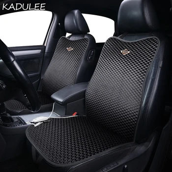 

KADULEE 12V Heated car seat cover for Suzuki swift sx4 grand vitara Kizashi S-CROSS VITARA Baleno Winter Pad Cushions styling