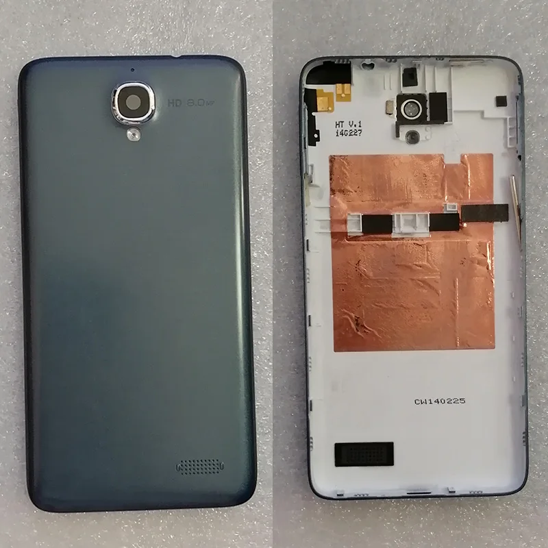 Корпуса задней крышки аккумулятора для Alcatel One Touch Idol 6030 6030D 6030X 6030A OT6030 OT Бесплатная