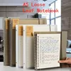 A5 B5 20Holes Loose-Leaf Notebook Refill 60Sheet Spiral Binder Paper Index Inside Page Dot Grid Blank Connell Stationery ► Photo 2/6