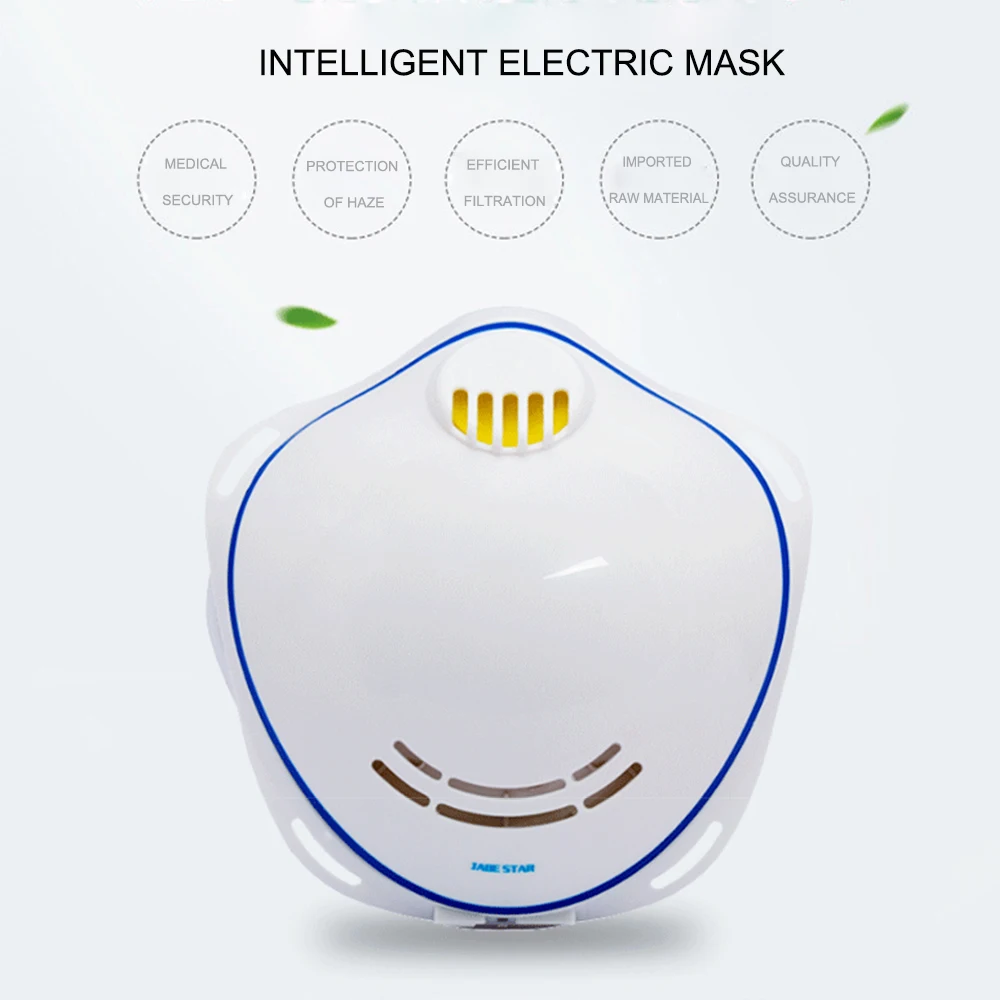 

99.9% Filters Electric Mask mascherina Anti Dust Masks Shield mascherine 6-Layers Nose Mouth Face Protective Masque Masks