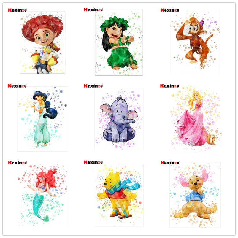 

5D Diamond painting kit Cartoon Role Full Square Diamond embroidery Cross stitch Full Round Diamond mosaic birthday present gift