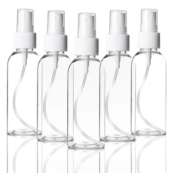 

24Pcs 100Ml Travel Transparent Plastic Perfume Atomizer Empty Spray Bottle Reuse
