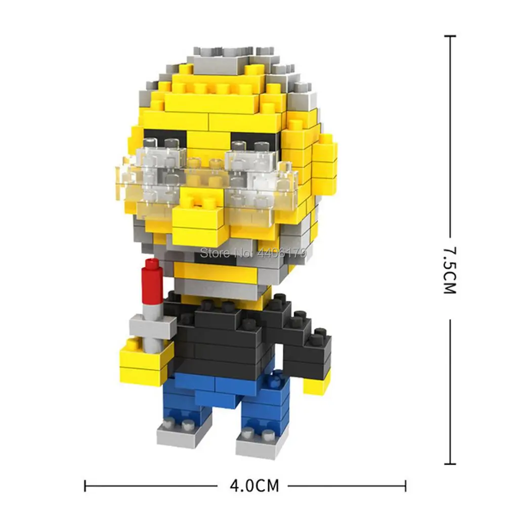 

hot LegoINGlys creators Famous Apple Figures CEO mini Micro Diamond Building Blocks Steve Jobs Assemble model nano bricks toys