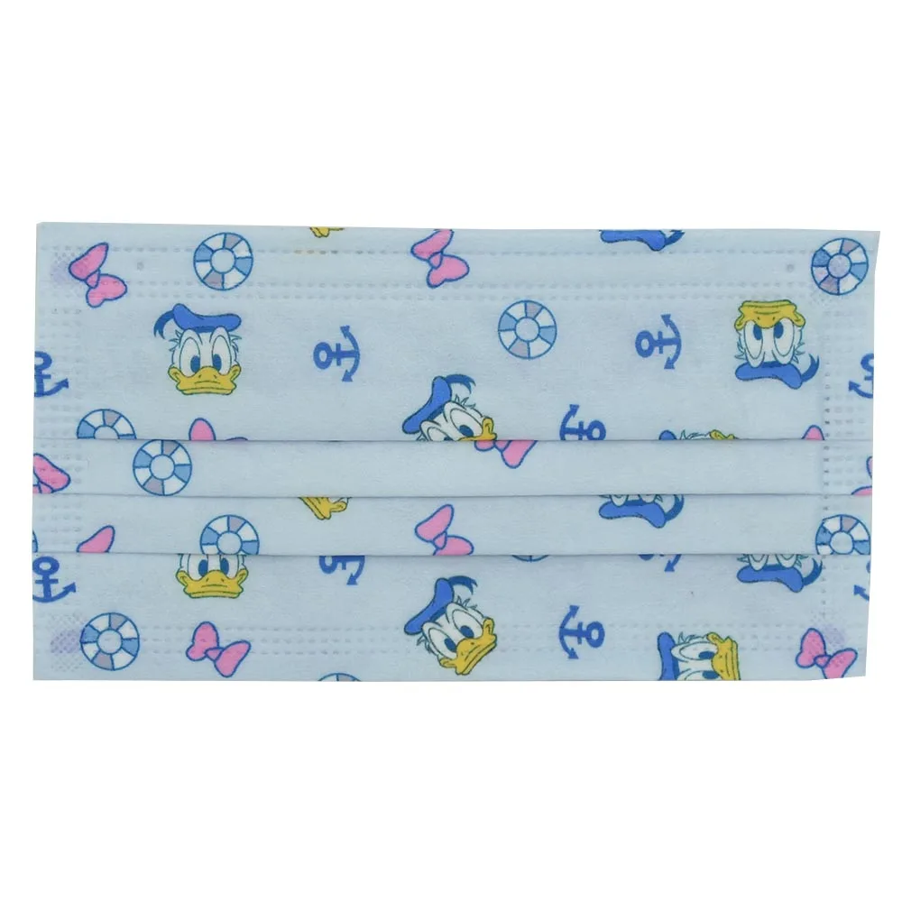 25/50/75/100Pcs Adult Donald Duck Disposable Mask Cute Cartoon Dust Protective Mask 3Ply Filter Kawaii Cosplay Face Shield Masks