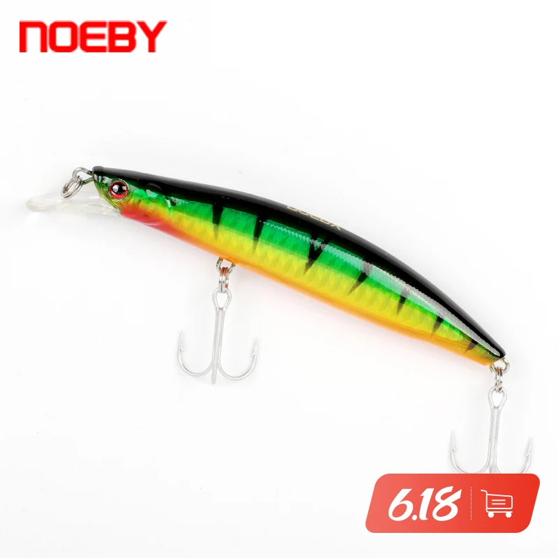 

NOEBY NBL9050 Fishing Lure Minnow Hard Bait 100mm/16g 120mm/22g 135mm/28g Floating Tackle for Bass Pike