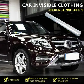 

50 X 200cm Car PVC Protective Film Car Bumper Hood Paint Protection Sticker Anti Scratch Clear Transparence Film