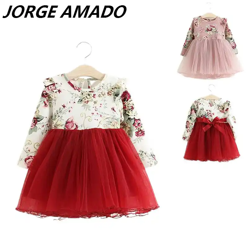 floral christmas dress