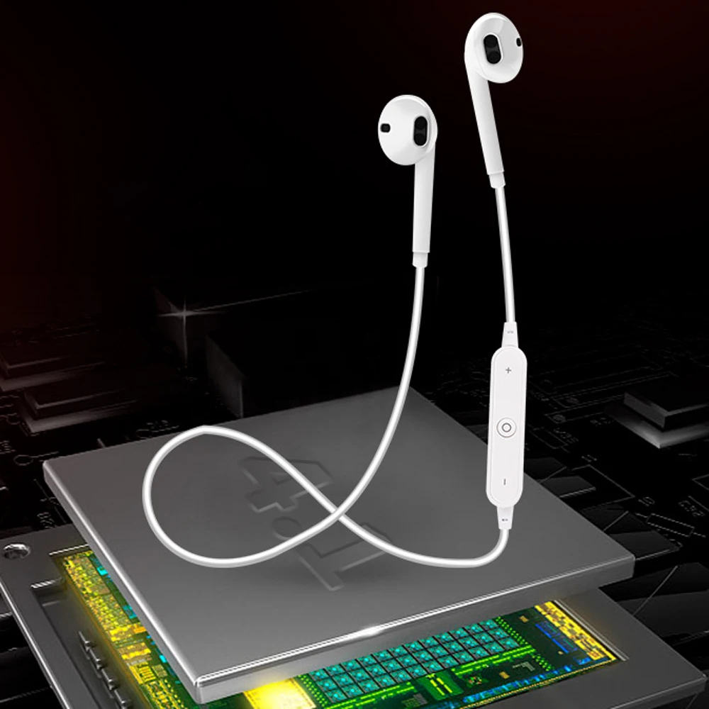 Qijiagu беспроводные Bluetooth стерео наушники с шумоподавлением с микрофоном музыкальные спортивные гарнитуры
