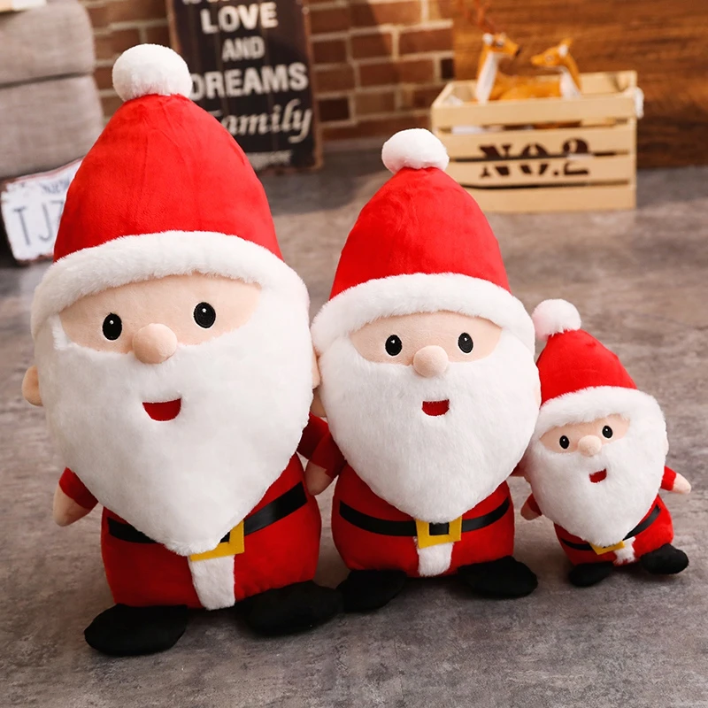 Muñeco de peluche de Papá Noel para niño niña, juguete de decoración para Festival, fiesta de Navidad, regalo de Navidad, 1 ud.|Peluches y muñecos de peluche| - AliExpress