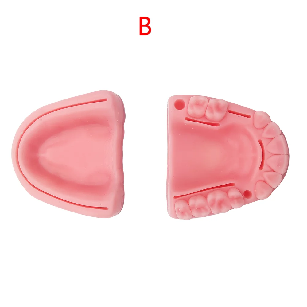 Silikonowa sztuczna skóra ludzka zęby jamy ustnej zestaw treningowy z gumą wspólne rodzaje ran dentystycznych praktyka i trening dentystyczny 4 Silikonowa sztuczna skóra ludzka zęby jamy ustnej zestaw treningowy z gumą wspólne rodzaje ran dentystycznych praktyka i trening dentystyczny 4