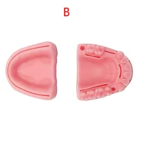 Silikonowa sztuczna skóra ludzka zęby jamy ustnej zestaw treningowy z gumą wspólne rodzaje ran dentystycznych praktyka i trening dentystyczny 4