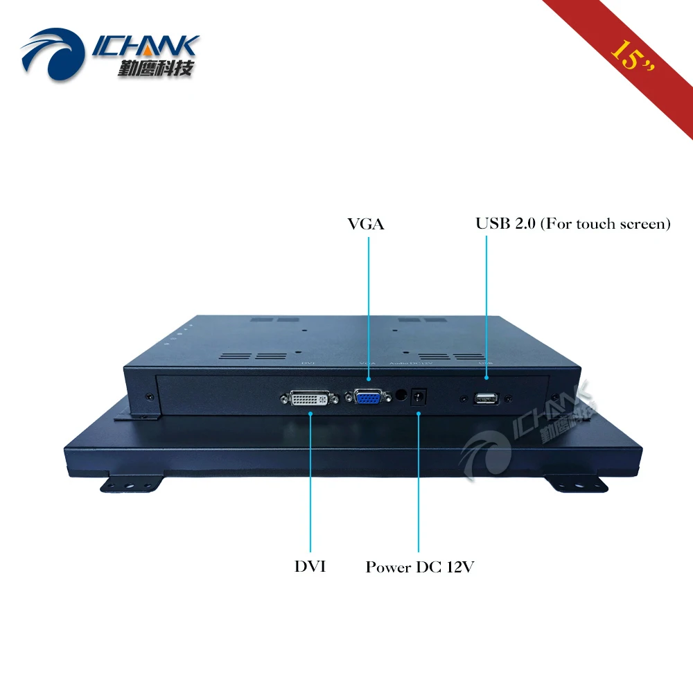 ZK150TC DCA/15 &quot1024x768 VGA встроенный динамик в открытую рамку 10 точек емкостный