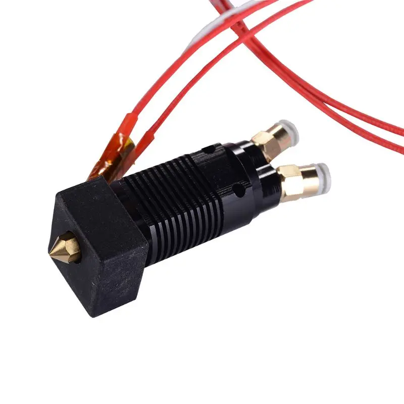 Extruder Bicolor 2In1 Out 12 24V 3D Printer Nozzle Kit Filament for CR10 Ender 3 E65A 3
