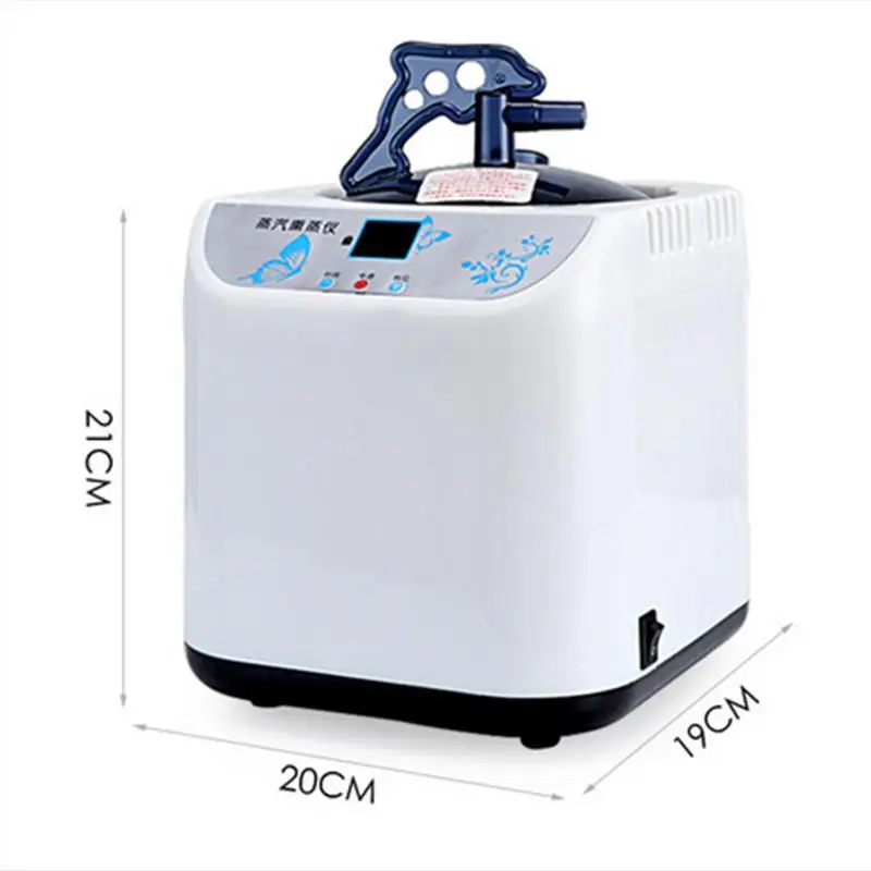 Blue Portable Household Steam Bath Set With Chair Relieves Pain Muscle Massage Tool Slimming Sauna Spa Massager For Winter HWC
