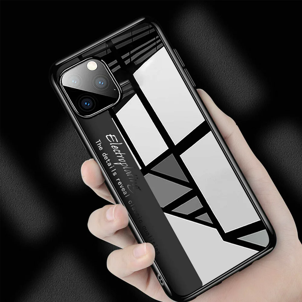 Ультратонкое покрытие мягкий чехол из ТПУ для Iphone 11 Pro Max X Xs Xr 7 8 6 6s Plus