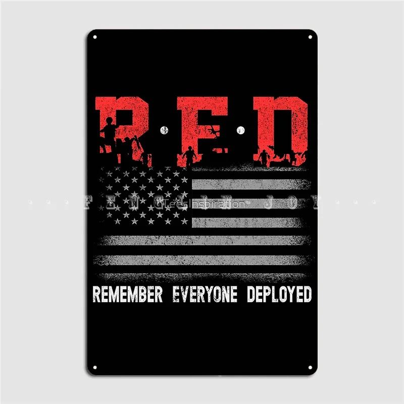 

Красный пятница военные напоминания каждый развернутый металлический знак стена паб стена классические пластины оловянные знаки плакаты