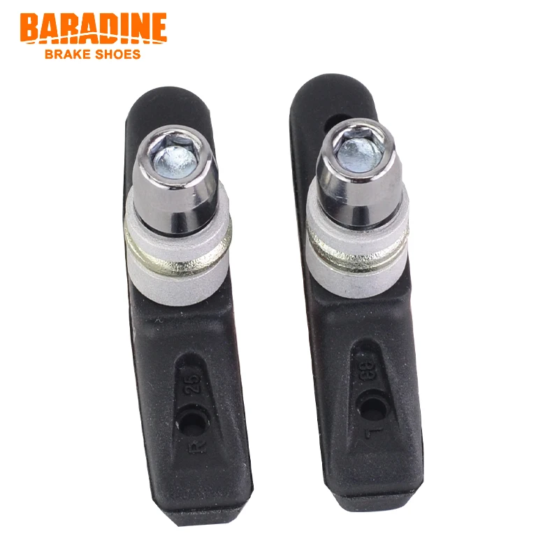 BARADINE Bicycle Brake Pads 470V 16 14 18 20 Inch Aluminum Alloy Rubber V Brake Pads for Folding Bike Superlight