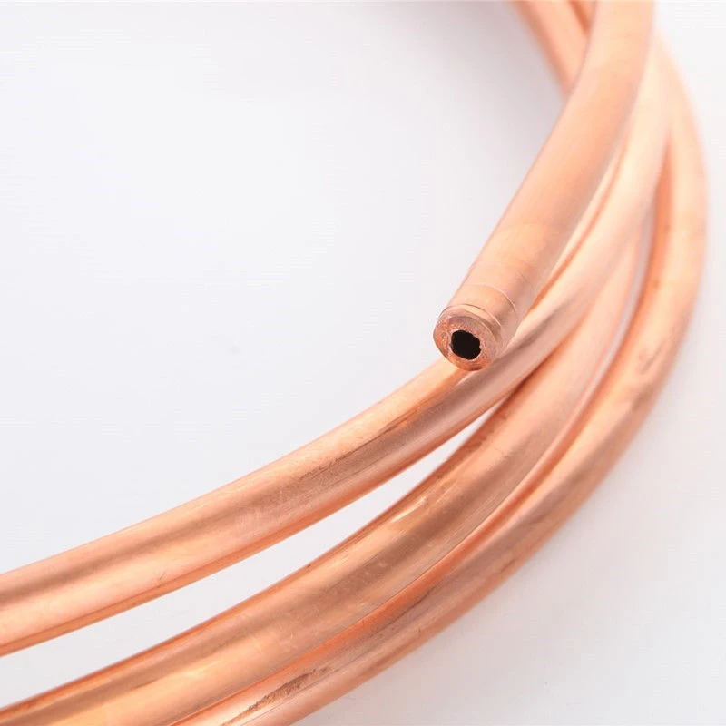 OD 2mm~ 12.7mm Copper Tube Air Conditioning Copper Pipe Soft Tube 99.9% T2 Copper Coil OD 2mm~ 12.7mm Copper Tube Air Conditioning Copper Pipe Soft Tube 99.9% T2 Copper Coil