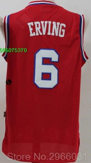 A+++ Качественная мужская одежда для взрослых#3 Allen Iverson 6 Julius Erving Jersey Philadelphia - Цвет: for men