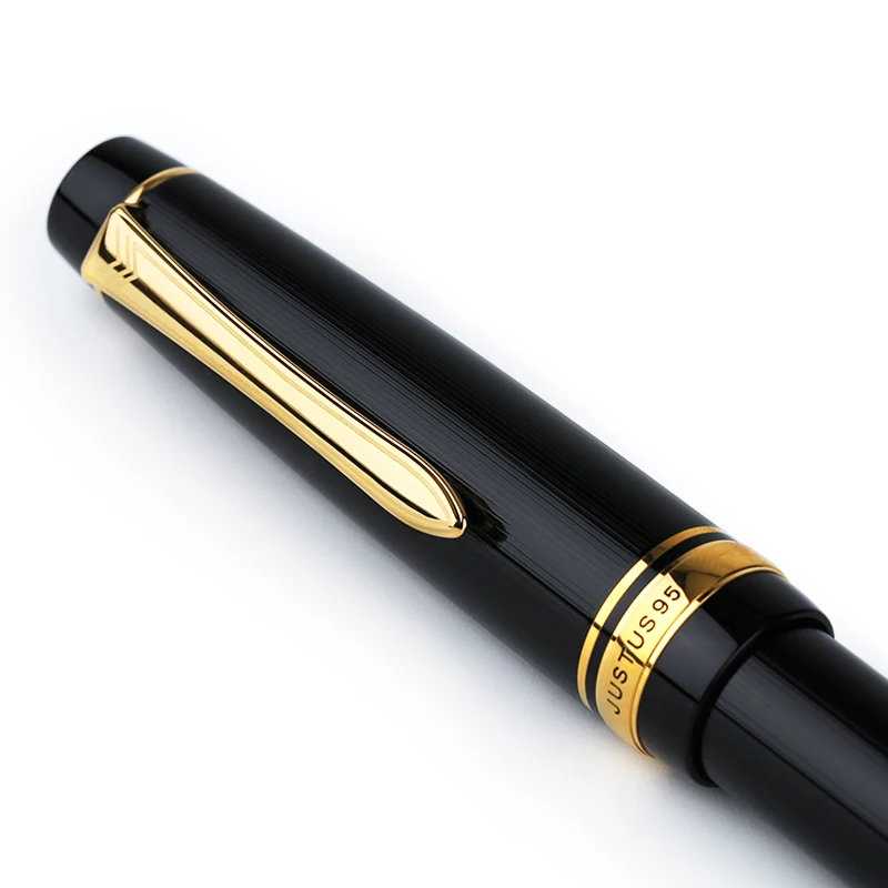 PILOT Justus95 перьевая ручка 14 К Золотое перо Регулируемый мягкий и жесткий Золотой перо практика слово FJ-3MR Подарочная коробка Регулировка твердости