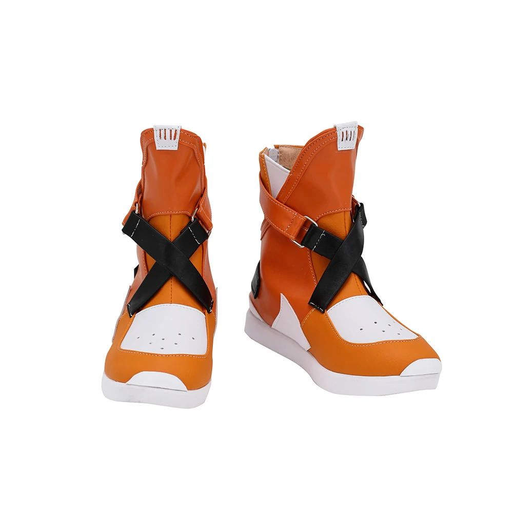 Arknights AAK Cosplay Boots Leather Shoes Custom Made Any Size (2)