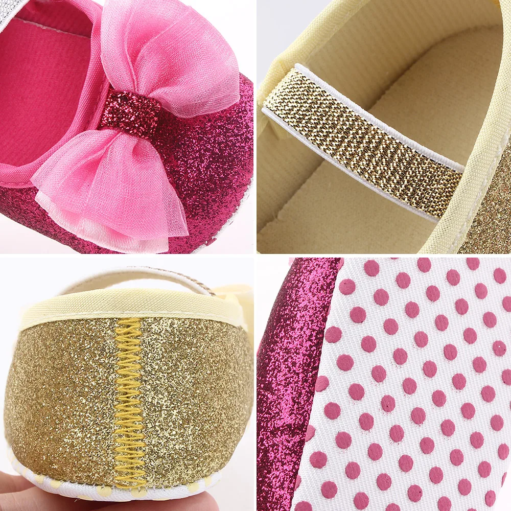 Autumn Baby PU Leather Baby Boy Girl Princess Shoes Bow Fringe Soft Soled Non-slip Footwear Leather Crib Shoes