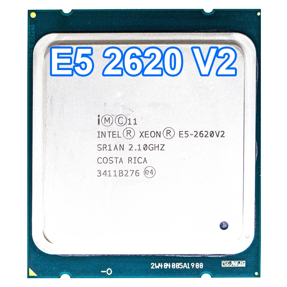 

Intel Xeon E5-2620 V2 6-Core 12 Threads 2.1GHz 22NM e5 2620v2 LGA2011 CPU Processor SR1AN