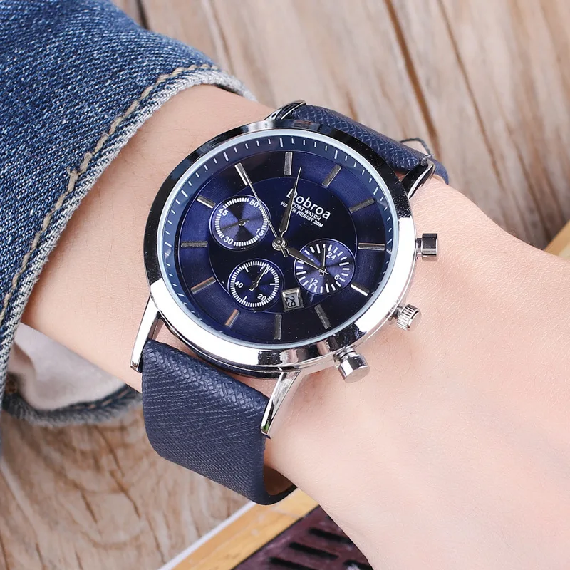 

Men's Business Watch Logo Customizable Men Casual Watch Waterproof Watch High-End Quartz Watch