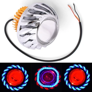 

Universal Motorcycle Headlight 12V Angel Devil Eye Auxiliary Fog Lamp For Honda CBR600 F2 F3 F4 F4i cbr 600 f3 f4i f4 f2 CR80R