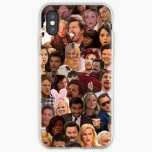 Parks And Rec 3 Phone Case for iPhone X XS Max XR Cover for iphone 8 7 6 6S Plus Soft Silicone Clear