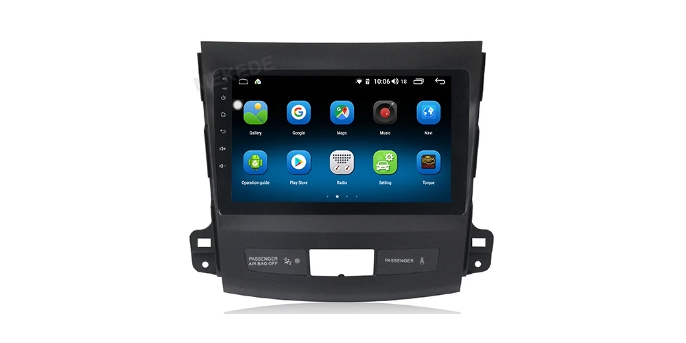 MEKEDE Android 9 4G LTE SC9853I автомобильный мультимедийный плеер для Mitsubishi Outlander xl 2 2005-2011 peugeot 4007/Citroen C-Crosser