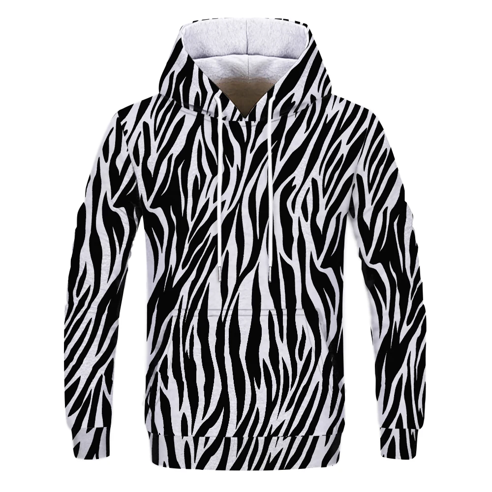 

Fashion Leopard 3D Print Men's Hoodie Casual Men's Hoodie Street Men's Sweatshirt European Large Size