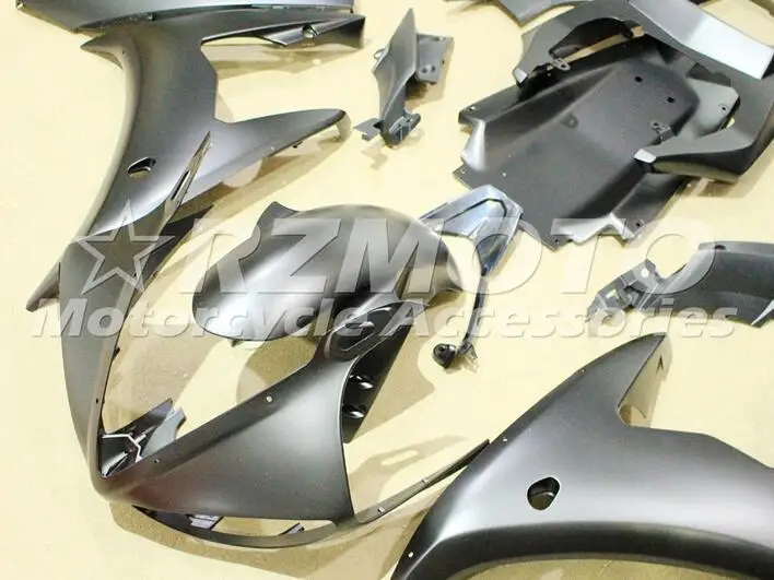 3 бесплатные подарки ABS обтекатель комплект подходит для YAMAHA YZF-R6 2003 2004 2005 R6 03 04 05 Обтекатели на заказ черный матовый полный