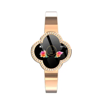 

S6 Smart bracelet Golden female small bracelet bracelet Smart waterproof watch Multi-Sport measurement Clock reminder For APP
