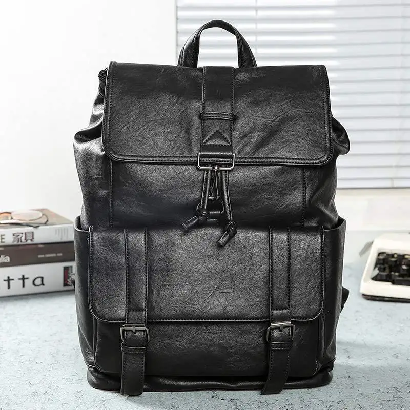 

2019 New Backpack Male Korean Trend Japanese and Korean Schoolboy Schoolbag
