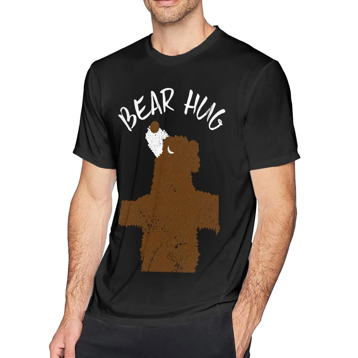 

Hug Bear T Shirt Cute Bear Hug Funny Adorable Bear T-Shirt Cute Oversized Tee Shirt 100 Cotton Tshirt