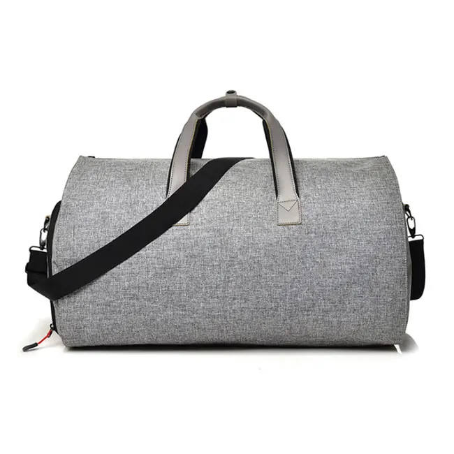 Vrouwen Reizen Schoudertas водонепроницаемые мужские Kledingstuk Zakken 2 в 1 Grote BAGGAGE Duffel Bakken Carry On Leisure hand - Цвет: Серый