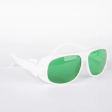 Защитные очки для лазеров 190-440nm и 600-760nm, с O.D 4+ CE, добавить черный жесткий чехол и ткань для очистки