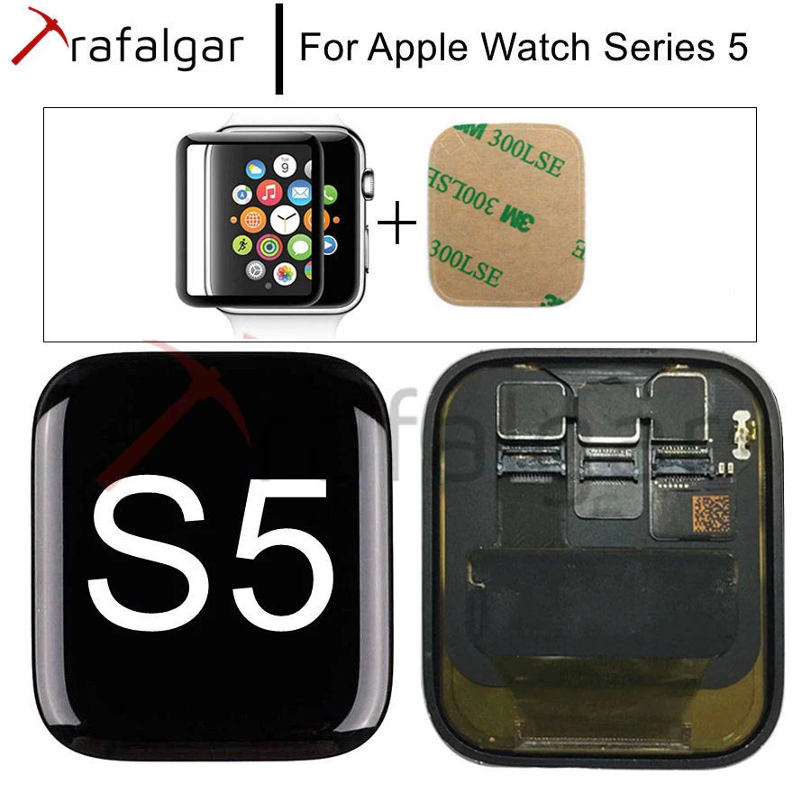 Original Lcd For Apple Watch Series 5 Lcd Display S5 Touch Screen 40mm 44mm For Apple Watch 5 Display A2092 A2093 A2094 A2095 Mobile Phone Lcd Screens Aliexpress
