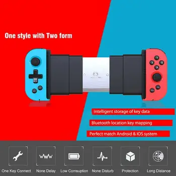 

X6 Wireless Bluetooth Retractable Game Controller PUBG Joystick Android Gamepad Phones For iPhone Mobile Wireless I5D5
